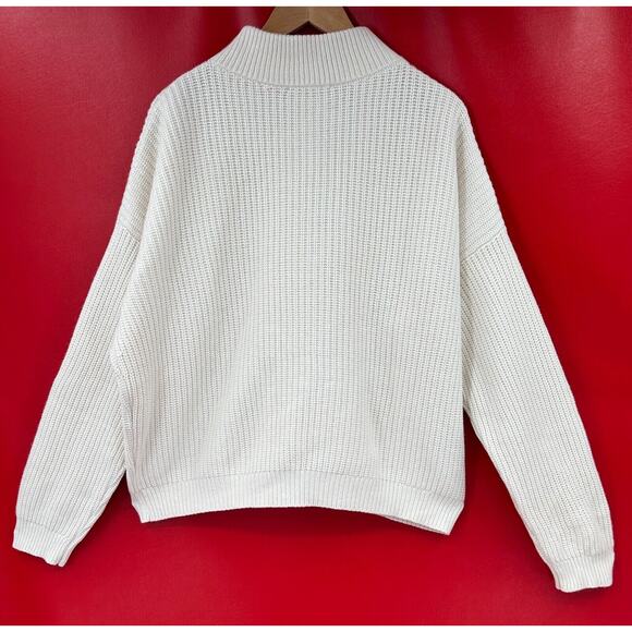 Sezane Ecru Lucas Jumper - Picture 5 of 14